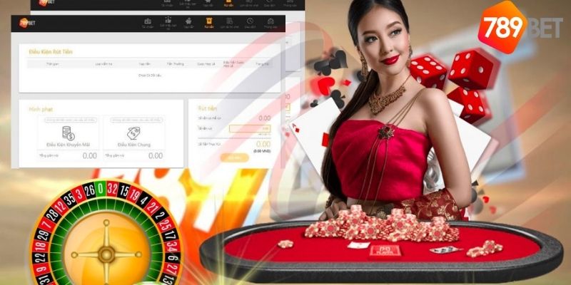 Hướng dẫn cược thủ cách rút tiền 789BET chi tiết 