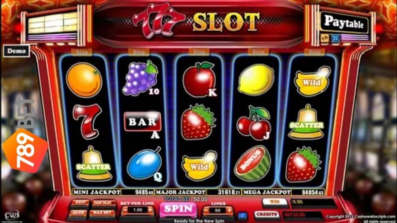 Các loại game slot 789BET có thông tin mới nhất